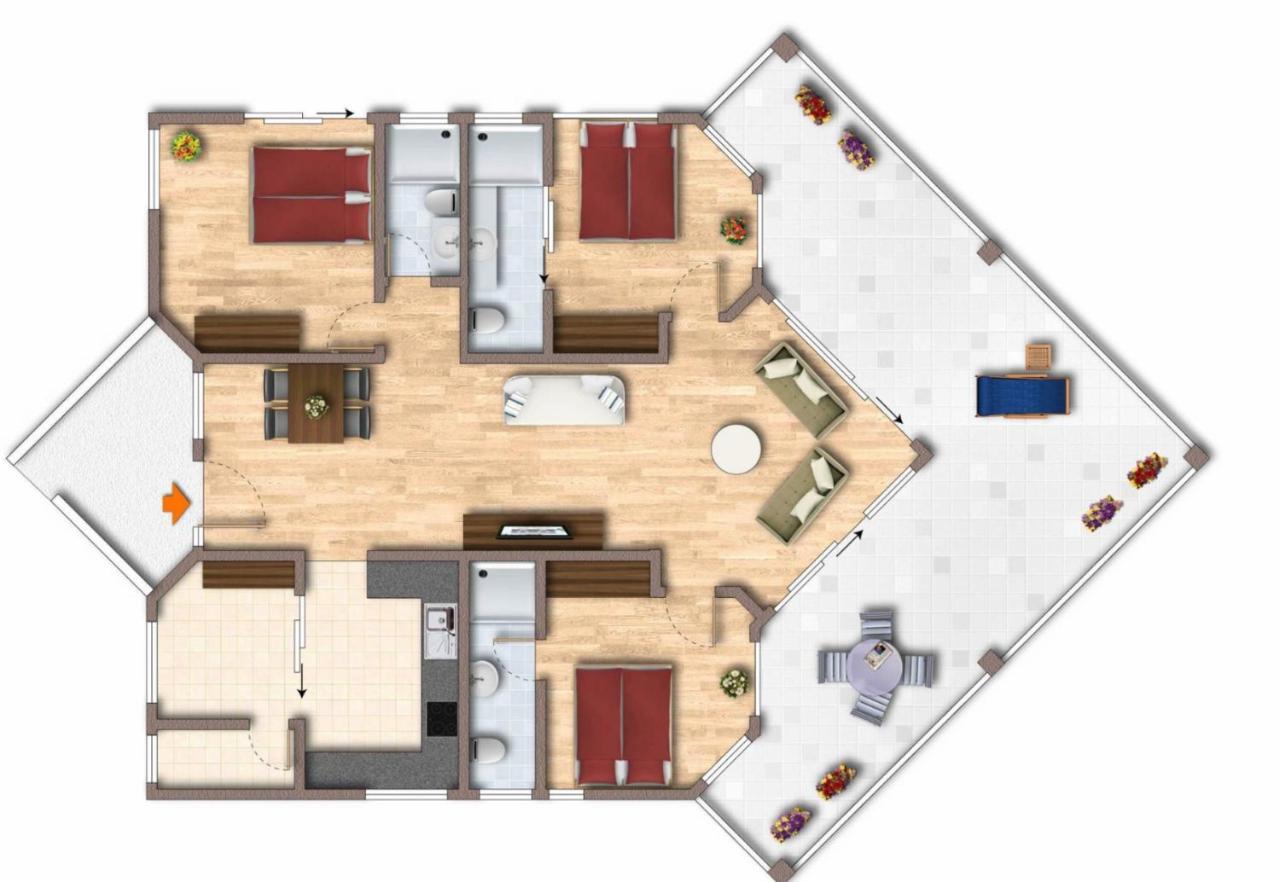 Dream Beach Cumbuco Oceanfront Apartments Dış mekan fotoğraf